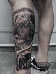 -幸运7纹身刺青Lucky7tattoo