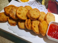 炸藕合-关东大厨老三熏鹅(新石店)