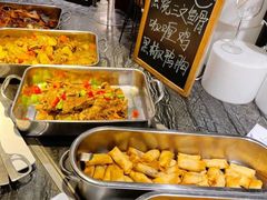自助取餐区-阳光壹佰美爵酒店-绿洲西餐厅