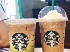 抹茶鲜奶咖啡-星巴克(威尼斯人店)
