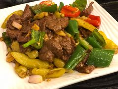 野山椒炒牛肉-美极鲜食坊(宝安南路店)