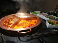 特色番茄三味锅-锅说大脸毛肚重庆老火锅(佐阾店)