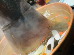 传统清汤锅底-南门四季铜锅涮肉(左家庄店)