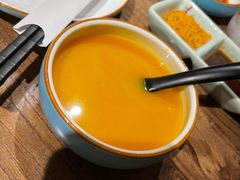 南瓜糊-明洞阿姨·韩式酱蟹烤肉·创意料理(三元桥店)