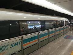 -龙阳路磁悬浮列车总站-停车场