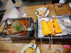 -路边摊小炉子烧烤