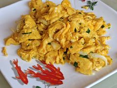 银鱼炒蛋-七的湖·江南蟹舫·阳澄湖农家菜(蟹舫苑店)