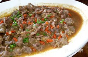 Steamed Beef with Goji Berries