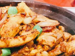 生啫滑鸡煲-博雅渔港·融合菜(维也纳国际大酒店)