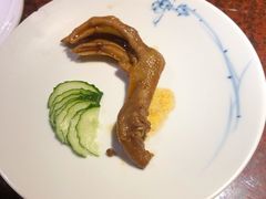 卤鸡爪-绿茶餐厅(华联万柳店)