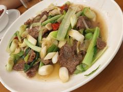 葱爆牛柳-曾牛肉