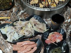 -啊美丽炭火烤肉(滑翔一店)