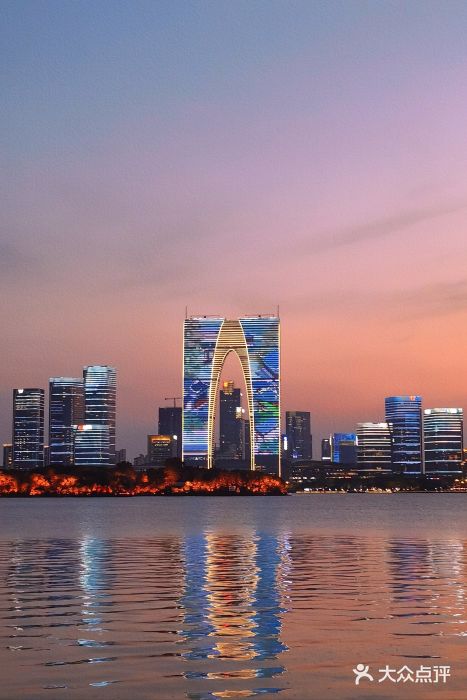 金鸡湖景区图片