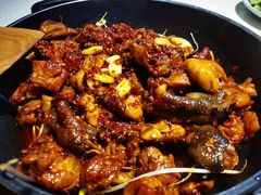 辣子鸡小锅-贵州辣子鸡番茄鸡