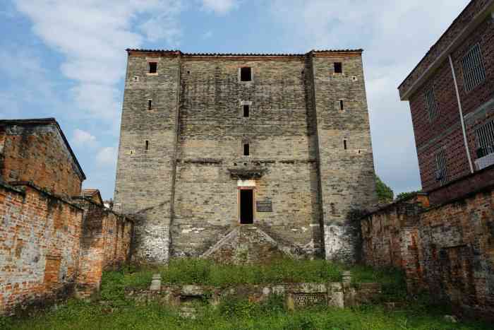 肇庆永丰古建筑群-"【德庆古蓬村入选省文物保护单位】200多.