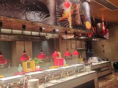 自助取餐区-宜昌富力皇冠假日酒店·咖啡1号西餐厅