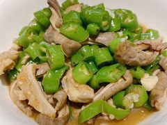 青椒焖猪肚-湘春酒家·1989(运达汇店)