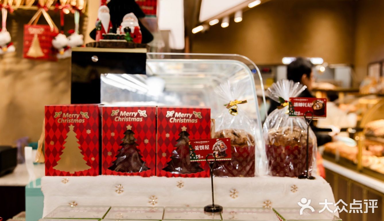 在工匠面包过圣诞