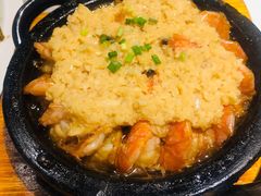 石板蒜蓉虾-小菜园新徽菜(常州金坛吾悦店)