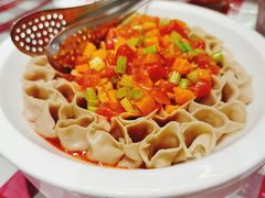 西红柿浇汁莜面-西贝(金桥店)