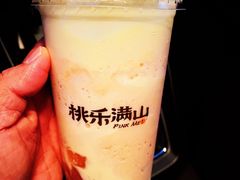芝士奶冻蜜桃冰-桃乐满山(川沙百联店)