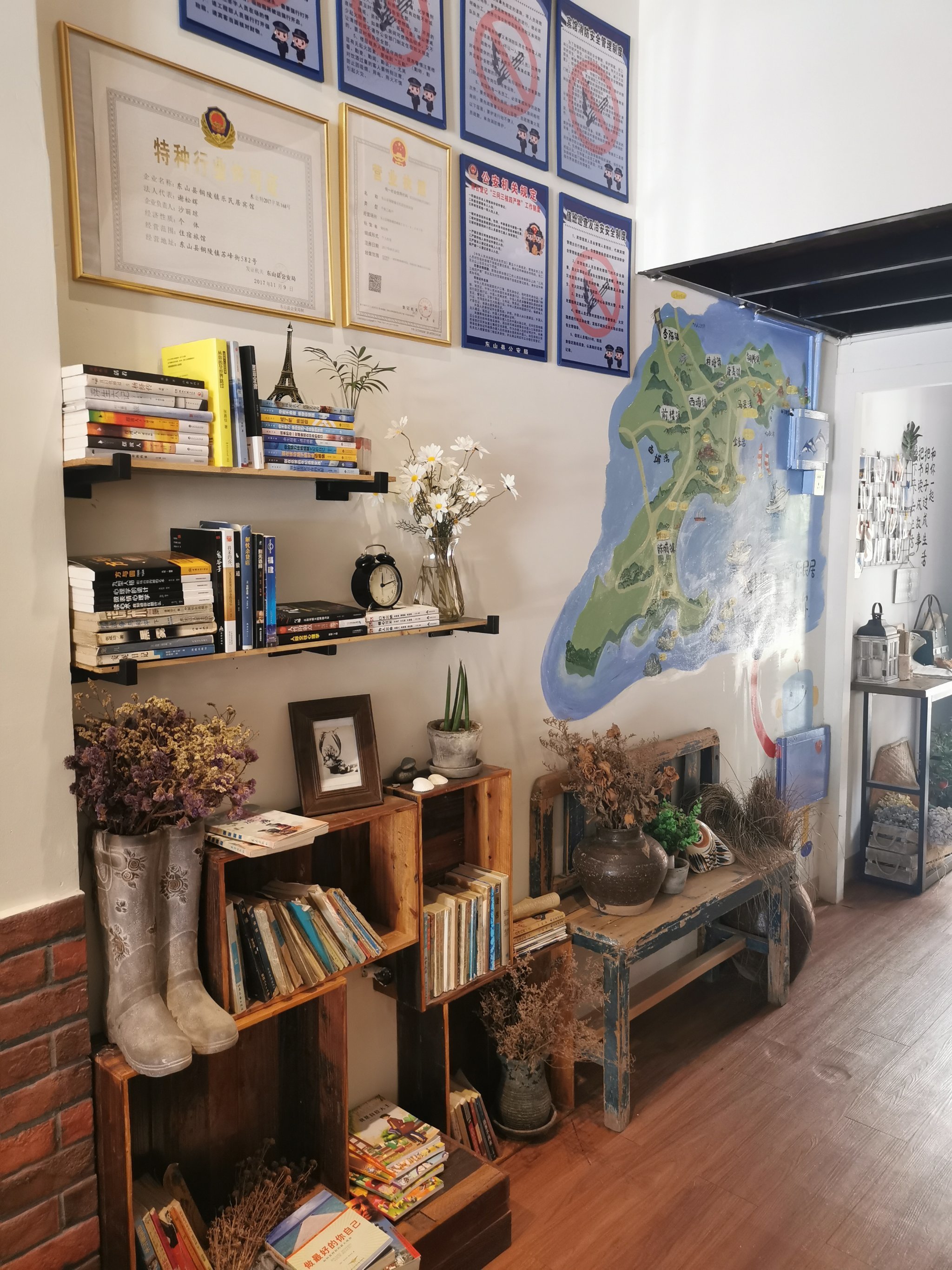 处处都做得很用心的民宿,铜陵镇上开的最早