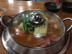 部队锅-包装马车·韩国料理·포장마차