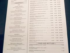 菜单-Water Grill(圣莫妮卡店)