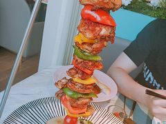 凯撒炭烤鸡肉串-蜜桃花开·中西融合菜E&W(南长街店)