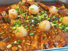 荔枝香辣清江鱼-鱼酷活鱼烤鱼(北美店)