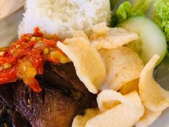 印尼烤鸡腿饭-马来西亚美食街