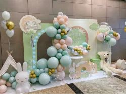 -九州派对生日布置宝宝宴·气球装饰.活动策划·求婚·百天宴满月宴周岁宴订婚宴寿宴婚房