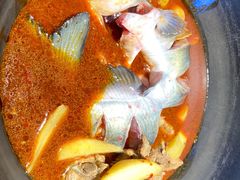 铁锅排骨炖鲶鱼-马家大院铁锅炖(京粮广场店)