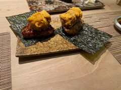 鹅肝海胆鲟鱼子三文鱼子寿司-一阳寿司(麦子街店)