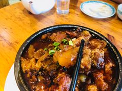 坛焖牛肉筋-大清花饺子(山庄店)