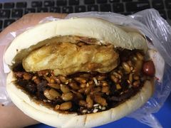 蛋菜夹馍-老马家马蓉蛋菜夹馍·腊牛肉夹馍(回民街店)