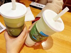 活力羽衣甘蓝牛油果酸奶饮-Blueglass酸奶(华贸购物中心店)
