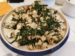 沙葱拌豆腐-宁夏国强手抓羊肉·清真菜(未央路凤三店)