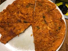泡菜饼-喇喇排骨火锅·传统韩式脊骨汤(望京西园总店)