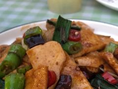 小炒千叶豆腐-蜀宴小调·精致家常菜(来福士店)