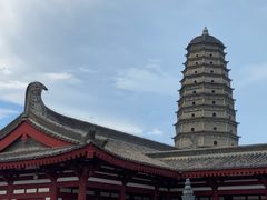 -法门文化景区-合十舍利塔