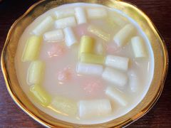 奶汤蒲菜虾滑-湖畔鲁菜·二十年老字号餐厅(大明湖店)