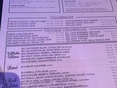 菜单-OZONE 顶楼酒吧(香港丽思卡尔顿酒店)