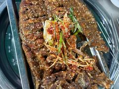 烤鲶鱼-马坡马老三烧烤涮牛肚(塔西店)