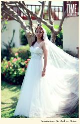 林熙蕾婚纱-纯色时光婚纱艺术馆WHITE