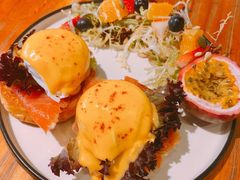 烟熏三文鱼班尼迪蛋-BE BRIGHT KITCHEN(正佳广场店)
