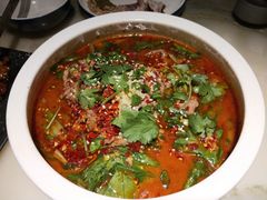 水煮牛肉-绿茶餐厅(成都大悦城店)