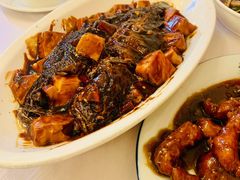 红烧豆腐烩黄鱼-玲珑餐厅(陕西南路店)