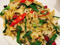 浆水菜炒软饼-飞鹿餐饮·陕南菜(北关店)