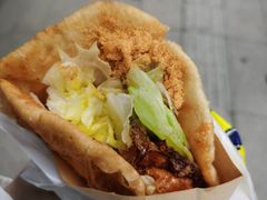 -小红车炸蛋葱油饼